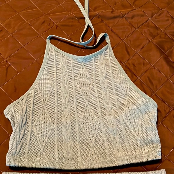 Halter top & bodycon skirt set - Picture 4 of 5